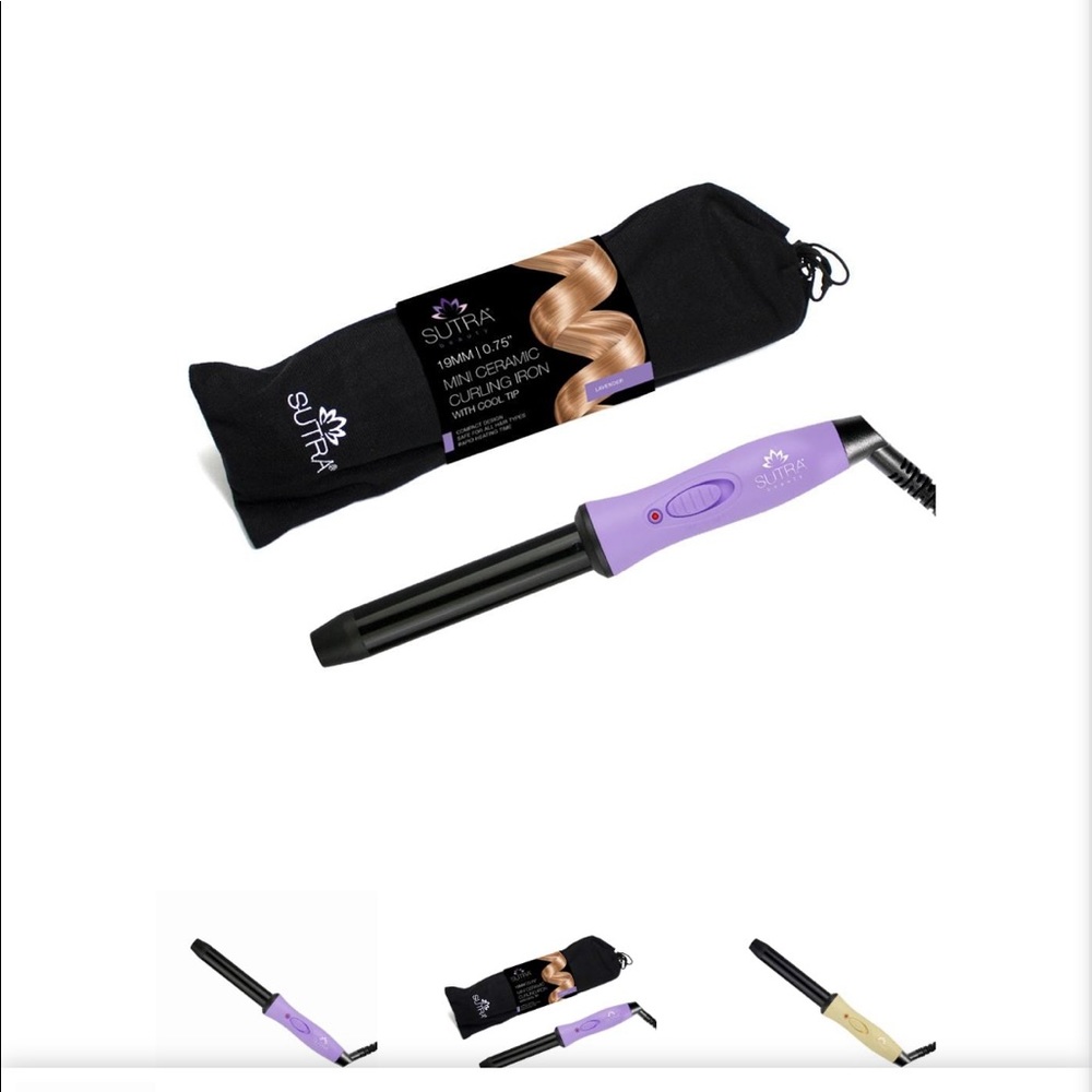 Sultra beauty mini ceramic curling iron NEW